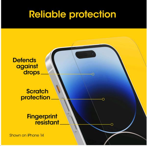 OTTERBOX iPhone 15 Pro Screen Protector OtterBox Glass - Clear - ProPack
