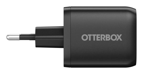 OTTERBOX Standard Wall Charger 65W EU GaN - 1X USB-C 45W + 1X USB-C 20W USB-PD