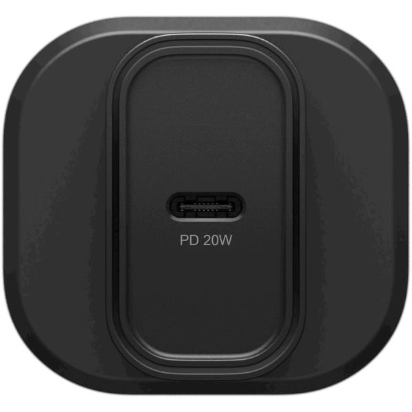 OTTERBOX Standard Wall Charger 20W - 1X USB-C 20W USB-PD Black -  N5517241