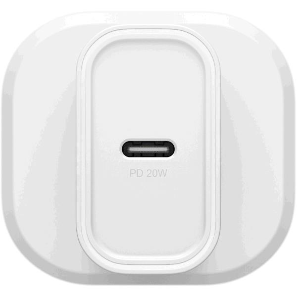 OTTERBOX Standard Wall Charger 20W UK - 1X USB-C 20W USB-PD White