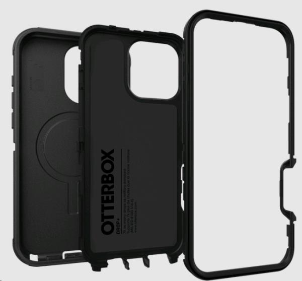 OTTERBOX iPhone 16 Pro Max Case - Defender Series for MagSafe - Black
