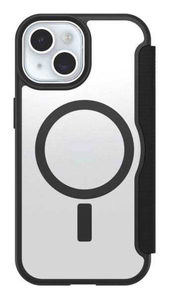 OTTERBOX iPhone 15/14/13 - React Folio MagSafe - Clear / Black