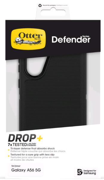 OTTERBOX Galaxy A56 5G Case - Defender Series - Black