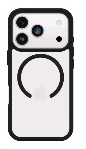 OTTERBOX iPhone 17 Pro Case - React Series - Black Crystal (Clear/Black)