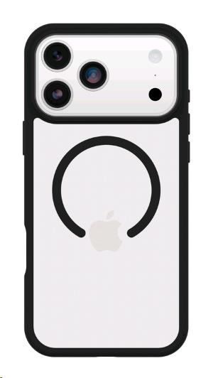 OTTERBOX iPhone 17 Pro Max Case - React Series - Black Crystal (Clear/Black)