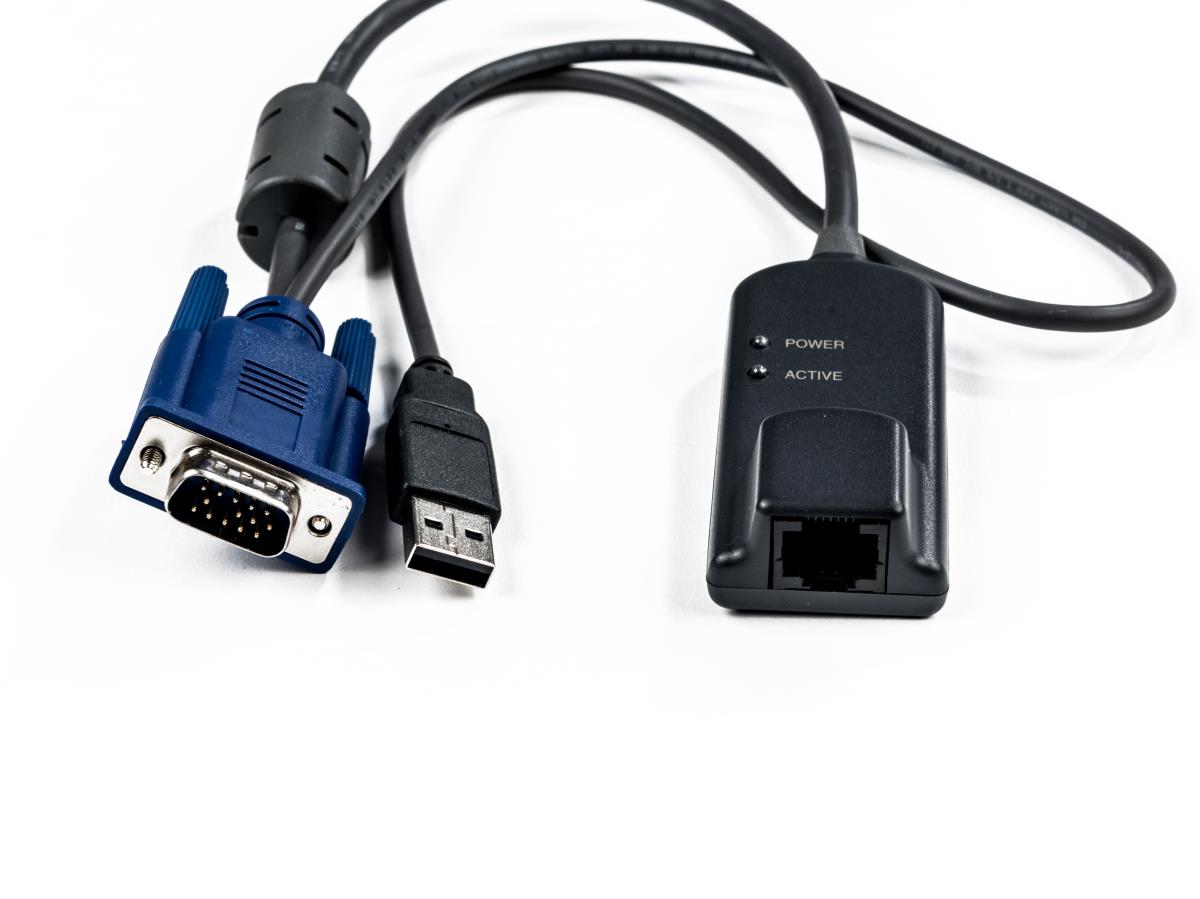 VERTIV USB 2.0 Server Interface Module Supporting Virtual Media And Smart Card/CAC With 20in Cable