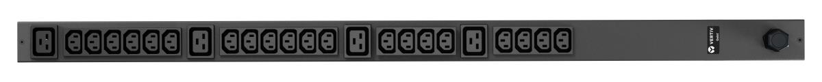 VERTIV Geist Rack PDU Basic 0U input IEC60309 230V 16A outputs (20)C13 (4)C19