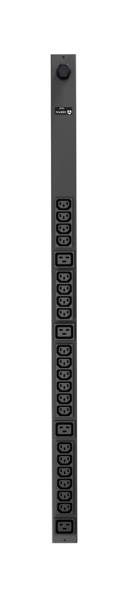 VERTIV Geist Rack PDU Basic 0U input IEC60309 230V 16A outputs (20)C13 (4)C19