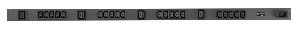VERTIV Geist Rack PDU Basic 0U input C20 230V 16A outputs (20)C13 (4)C19