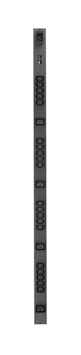 VERTIV Geist Rack PDU Basic 0U input C20 230V 16A outputs (20)C13 (4)C19