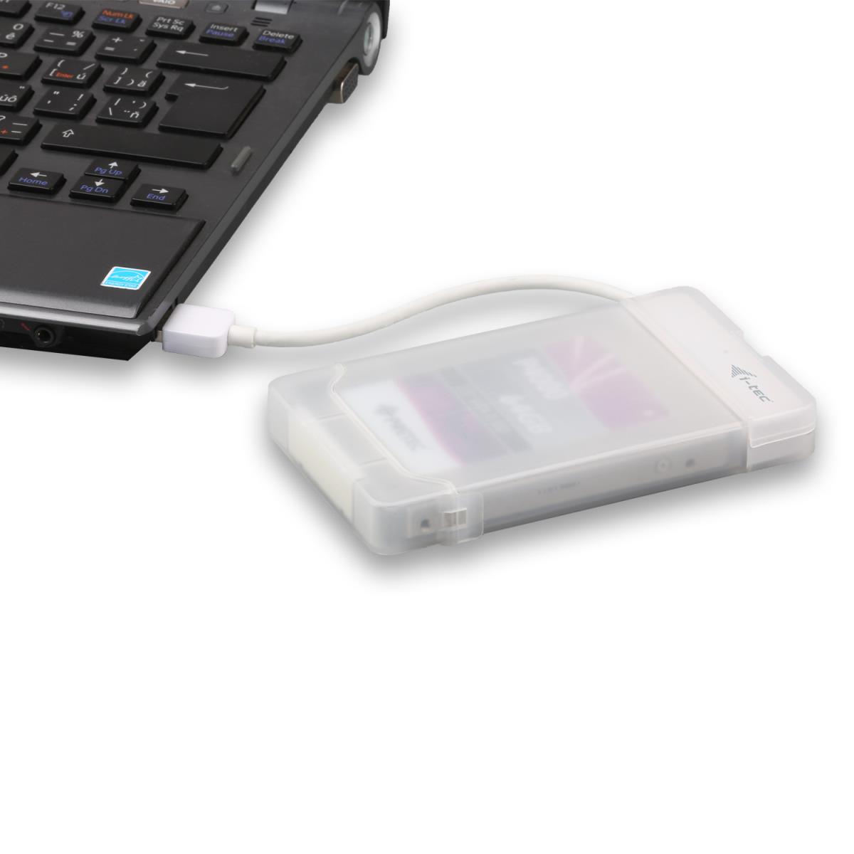 I-TEC ELECTRONICS USB 3.0 Case HDD SSD Easy Ext 2.5in SATA I/ii/III White