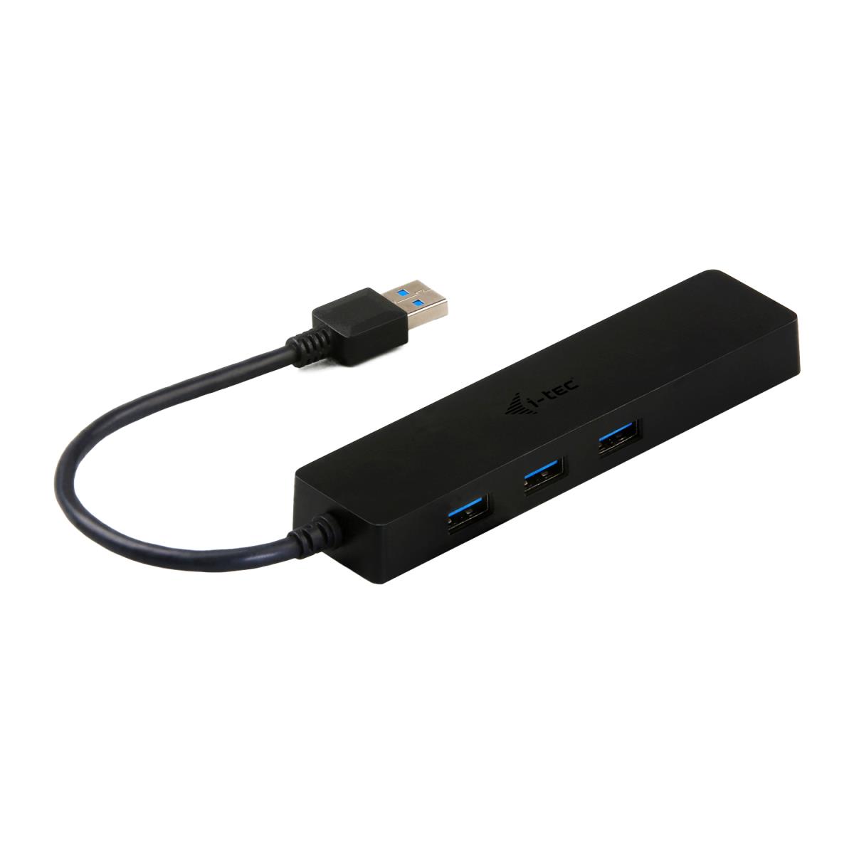 I-TEC ELECTRONICS Slim Hub 3 Port USB 3.0 GB Ethernet Adapter Win/mac