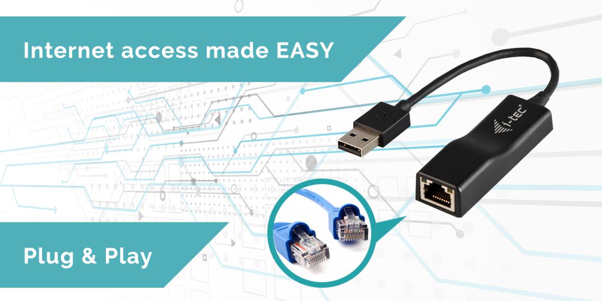I-TEC ELECTRONICS USB 2.0 Network Adapter Advance 10/100 USB 2.0 To Rj45