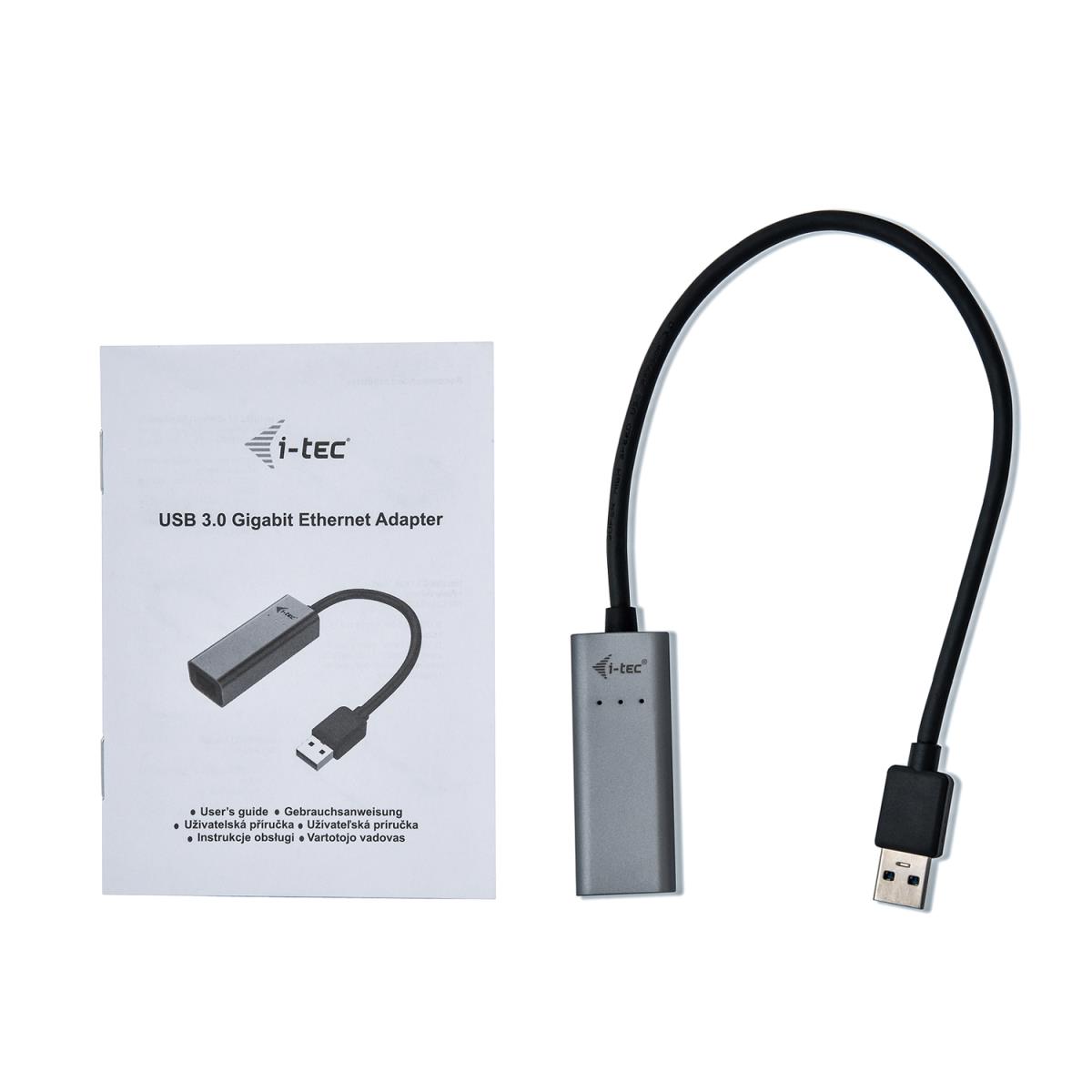 I-TEC ELECTRONICS USB 3.0 Metal Glan Adapter USB 3.0 To Rj-45/ Up To 1 Gbps