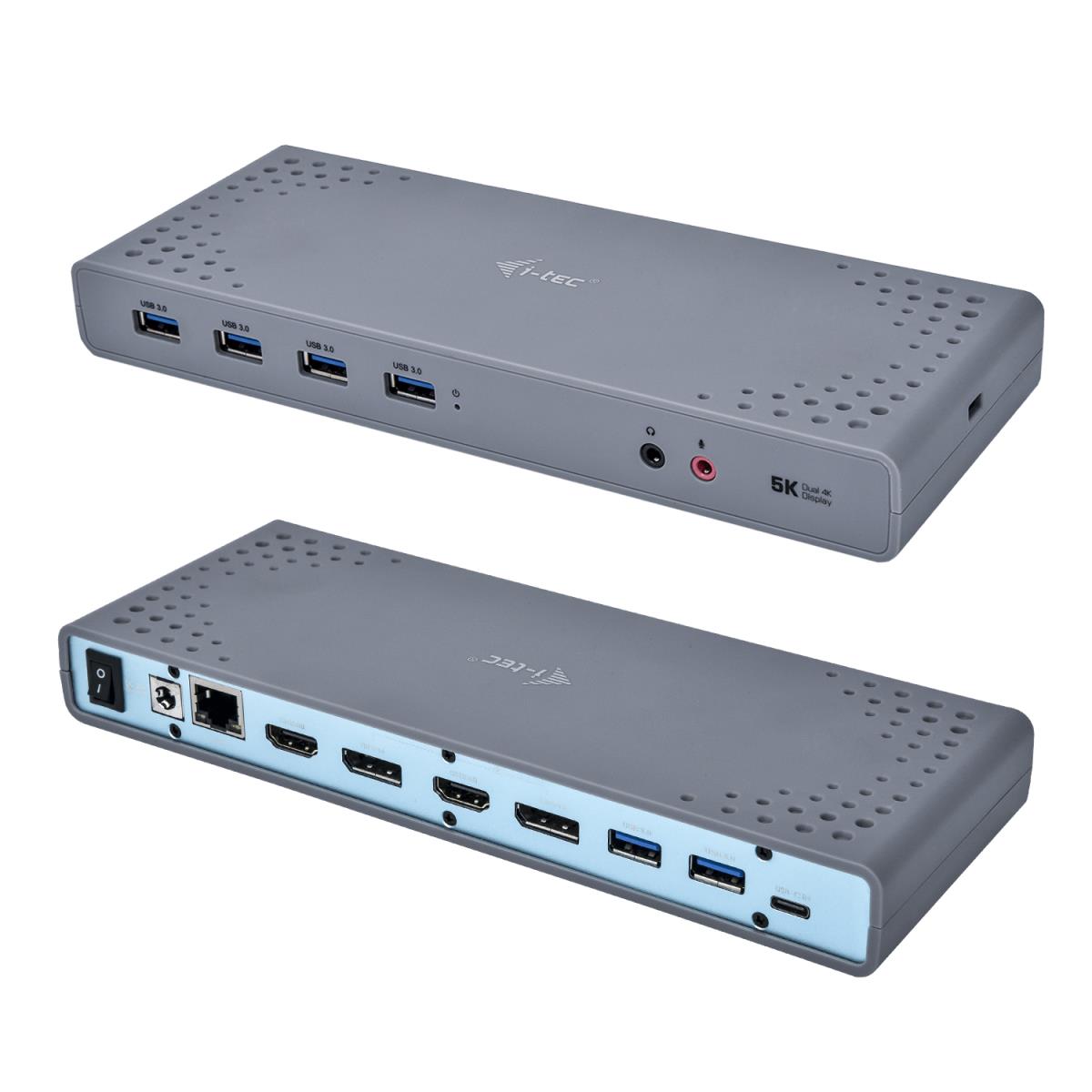 I-TEC ELECTRONICS I-tec USB 3.0/USB-c 5k Dock Uk I-tec USB 3.0 / USB-c 5k Dock Uk