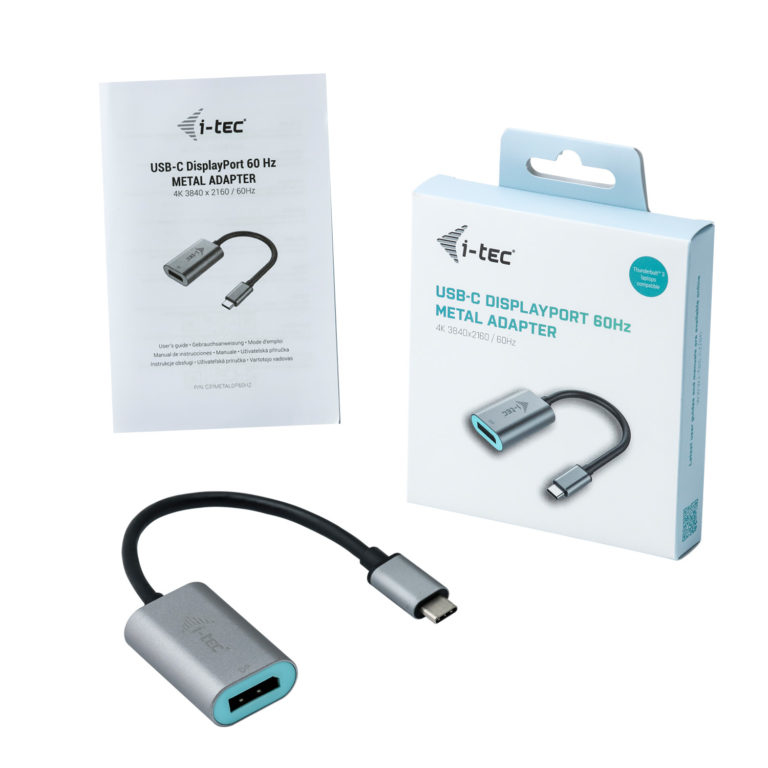 I-TEC ELECTRONICS Metal DisplayPort Adapter 60hz