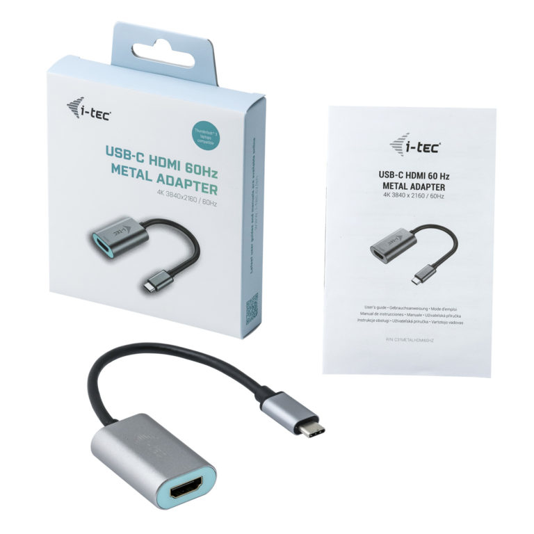 I-TEC ELECTRONICS Metal Hdmi Adapter USB-c 60hz