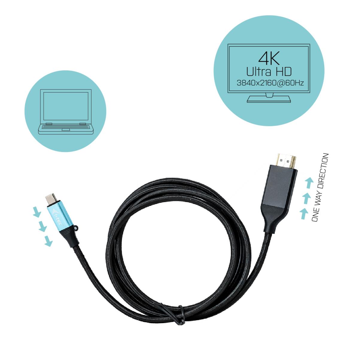 I-TEC ELECTRONICS Cable Adapter 4k - USB-c To Hdmi - 1.5m