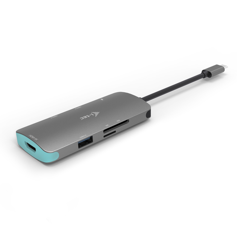 I-TEC ELECTRONICS Docking Station Nano Dock Metal - USB-c Flat 4k Hdmi - Power Delivery 60w