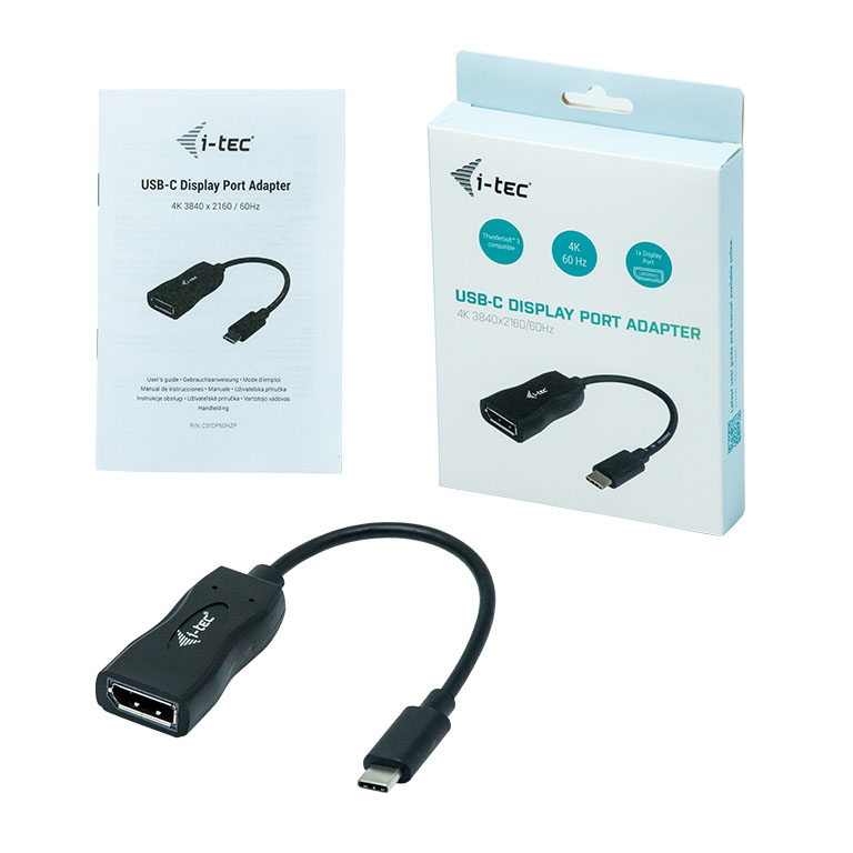 I-TEC ELECTRONICS USB-c DisplayPort Adapter 4k/60hz