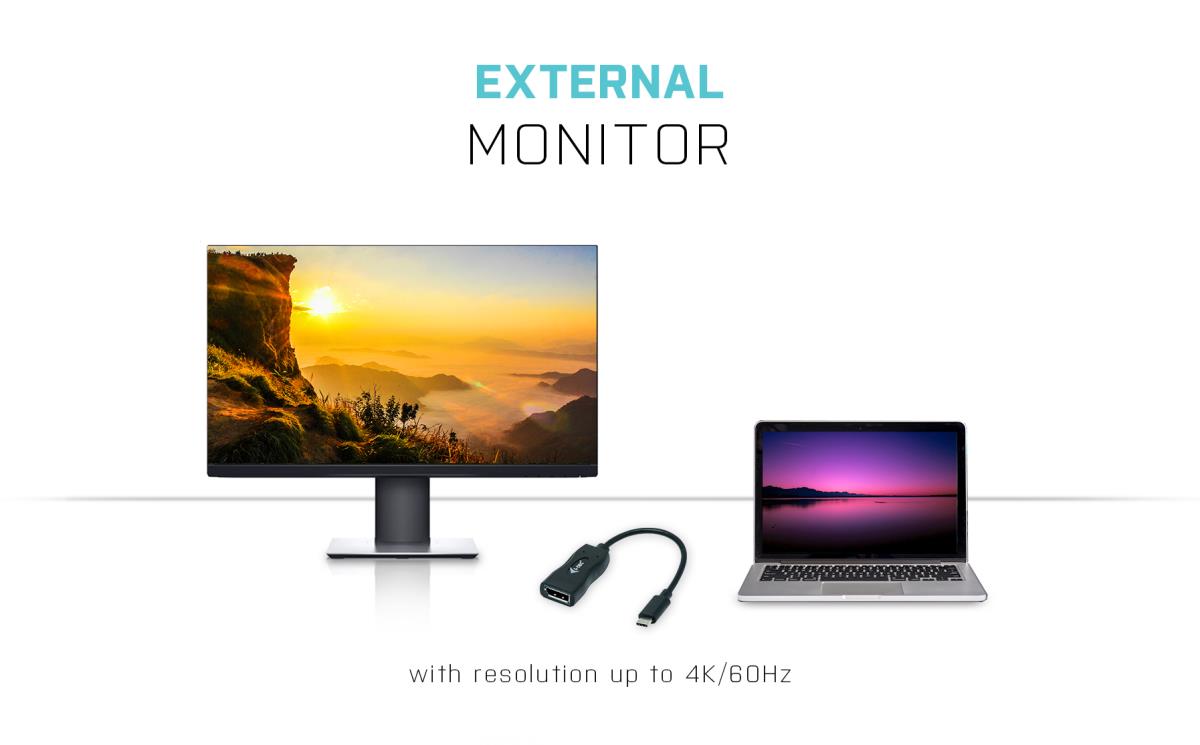 I-TEC ELECTRONICS USB-c DisplayPort Adapter 4k/60hz