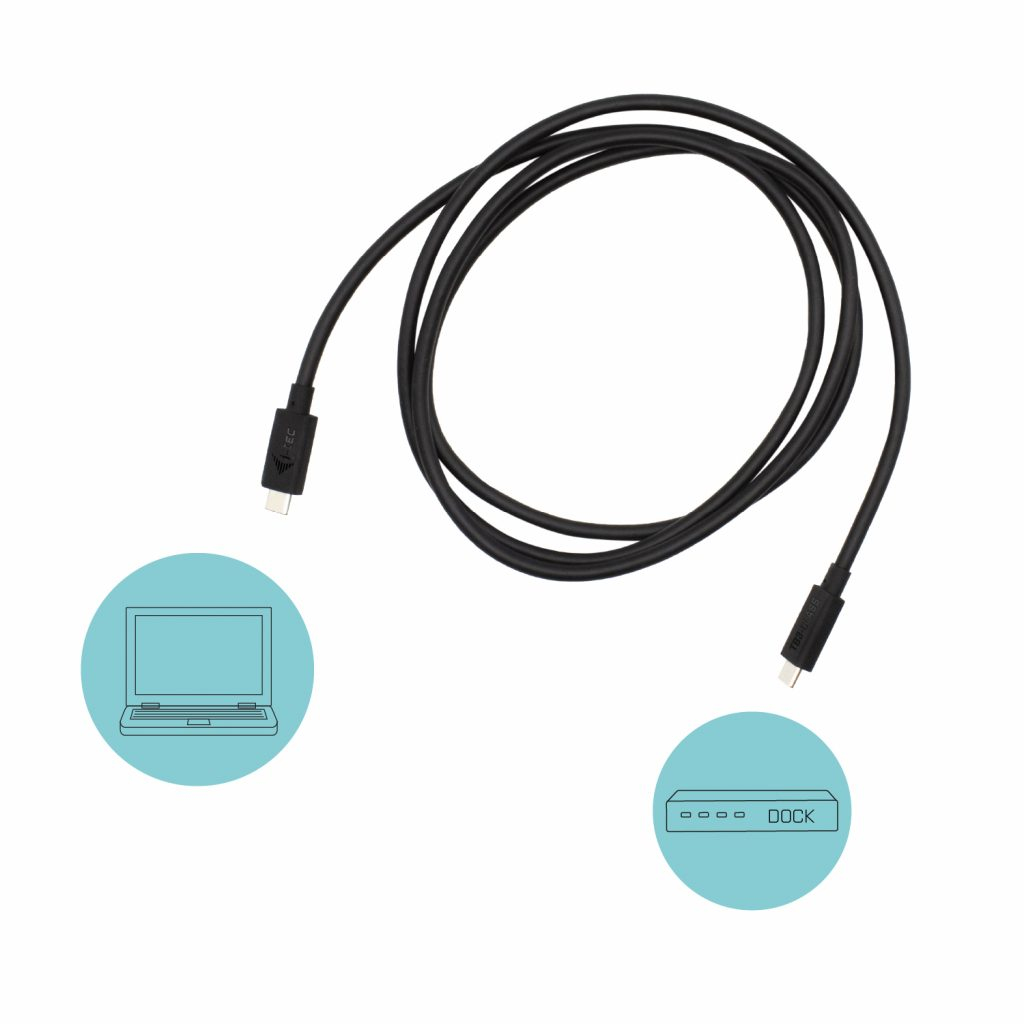 I-TEC ELECTRONICS Class Cable - Thunderbolt 3 - USB-c - 1.5m