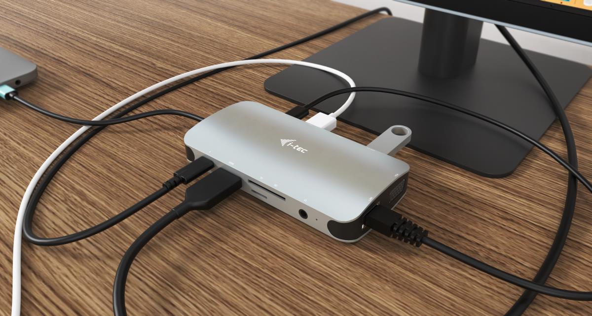 I-TEC ELECTRONICS USB-c Metal Nano Dock - Hdmi / Vga / Lan - Power Delivery 100w