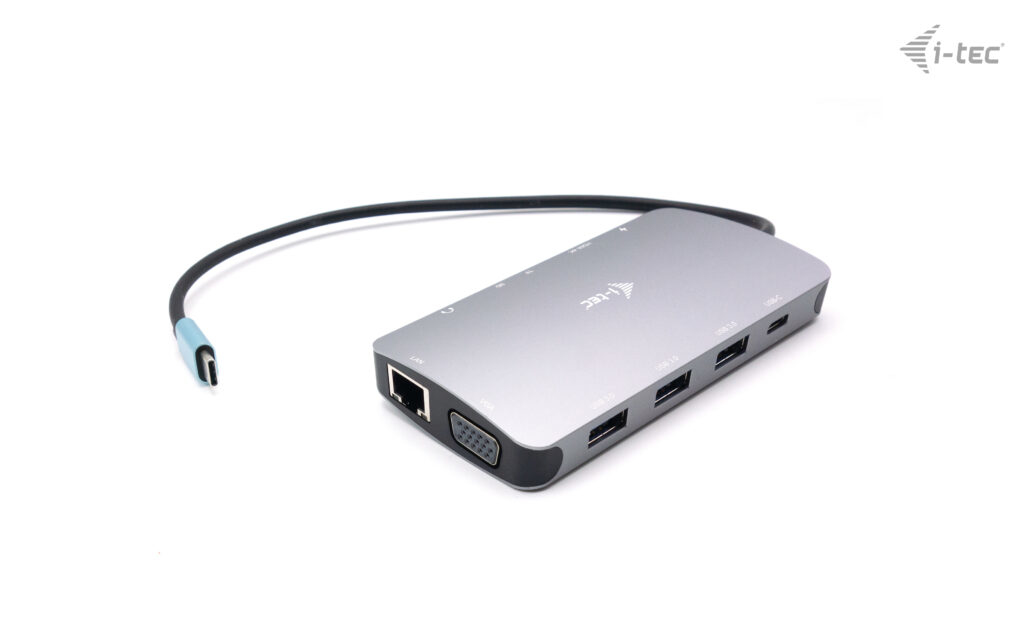 I-TEC ELECTRONICS USB-c Metal Nano Dock - Hdmi / Vga / Lan - Power Delivery 100w