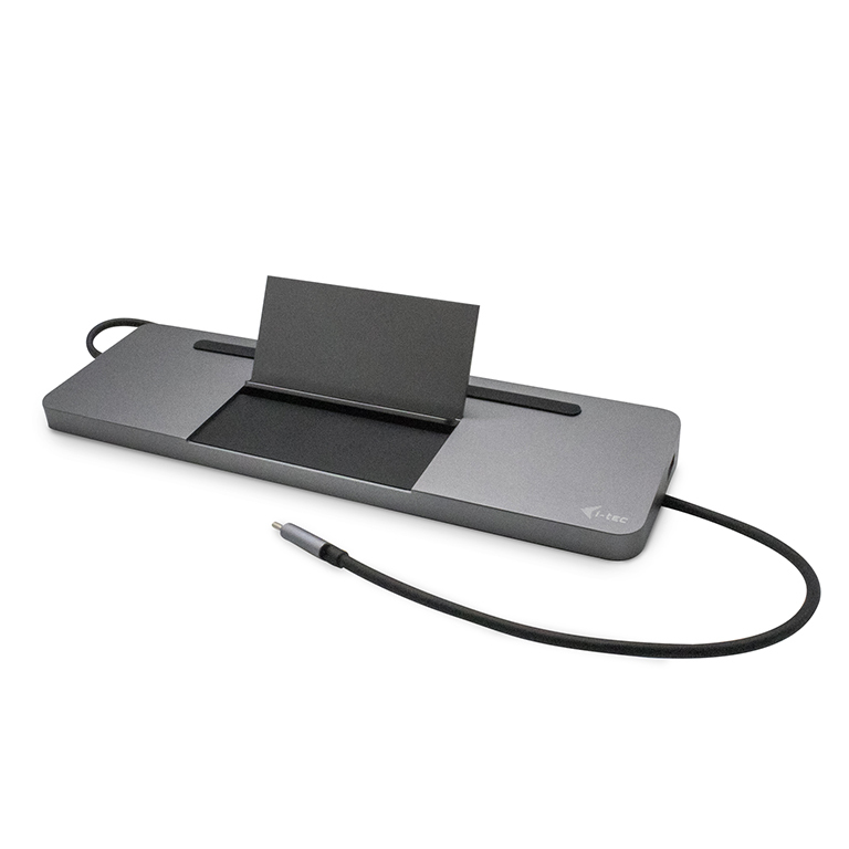 I-TEC ELECTRONICS Docking Station - USB-c Metal Ergonomic 3x Display 4k -  Power Delivery 85w