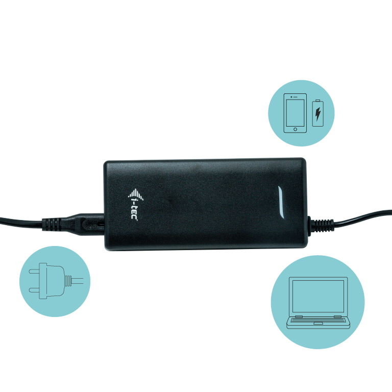 I-TEC ELECTRONICS Docking Station - USB-c Dual Display Power Delivery 100w With Universal Charger 112w uk