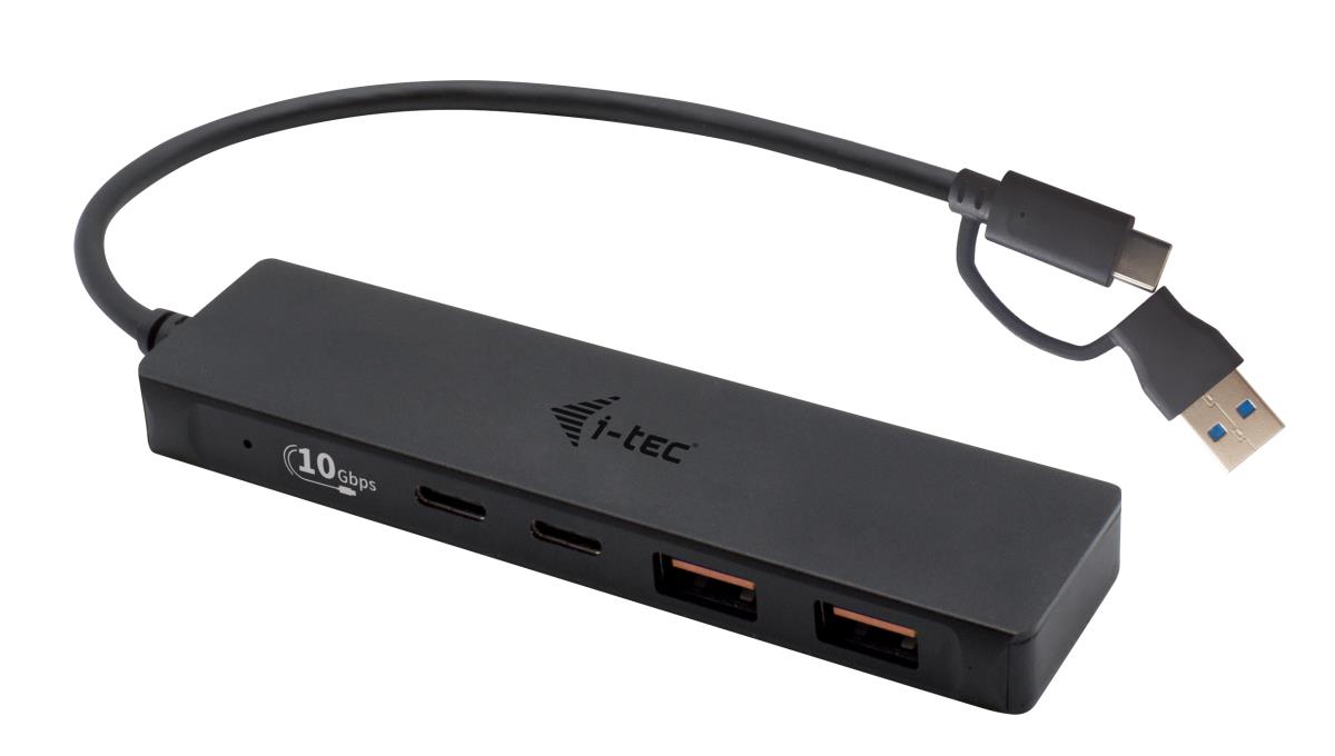 I-TEC ELECTRONICS USB-c Metal Hub 2x USB 3.0 + 2x USB-c