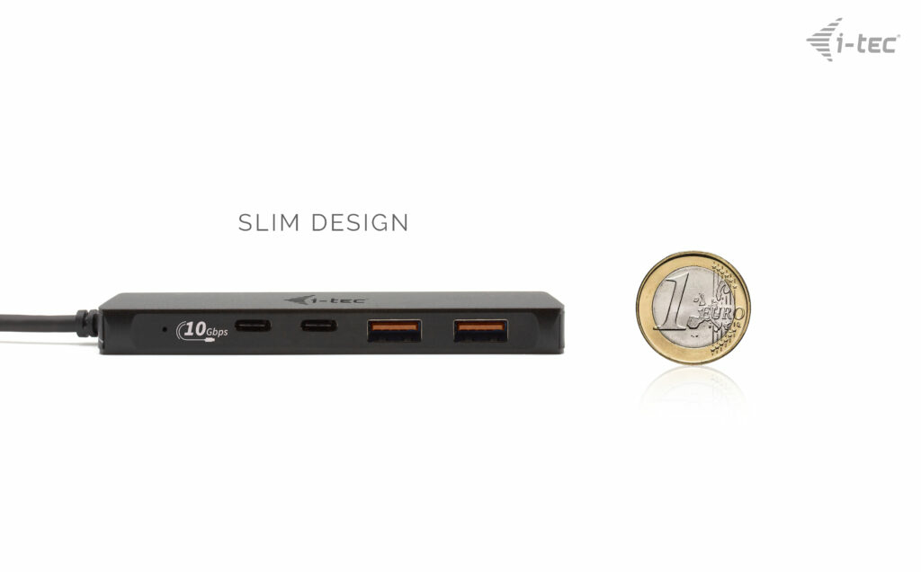 I-TEC ELECTRONICS USB-c Metal Hub 2x USB 3.0 + 2x USB-c