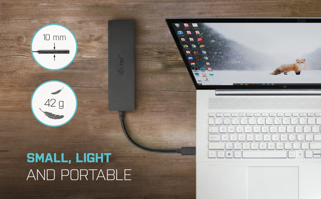 I-TEC ELECTRONICS USB-c Metal Hub 2x USB 3.0 + 2x USB-c
