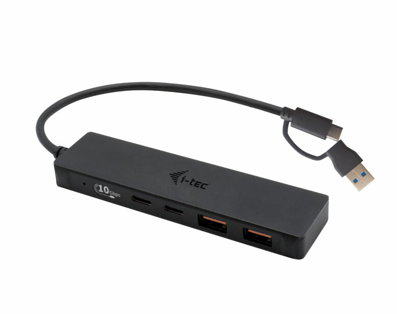 I-TEC ELECTRONICS USB-c Metal Hub 2x USB 3.0 + 2x USB-c