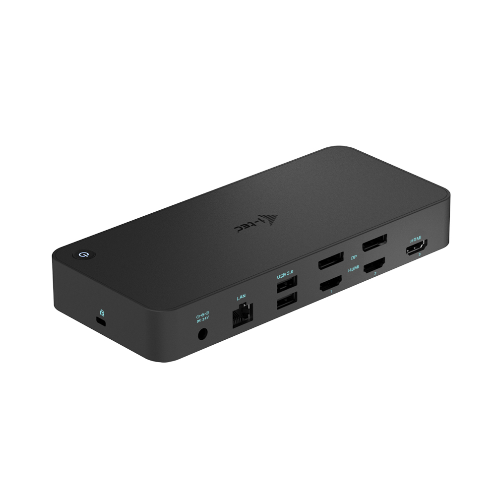 I-TEC ELECTRONICS Docking Station Thunderbolt 3 - USB 3.0 / USB-c 4k - With Power Delivery 70w Uk