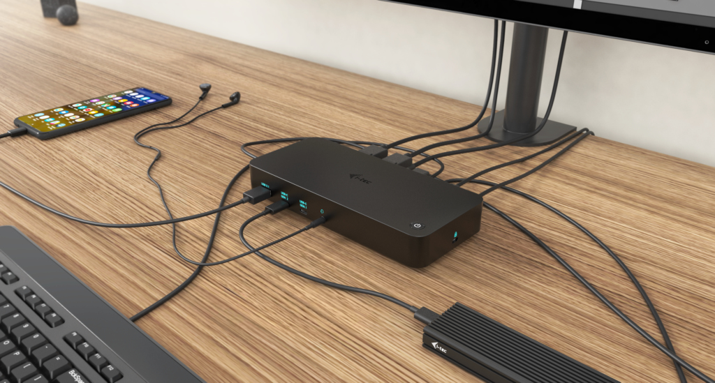 I-TEC ELECTRONICS Docking Station Thunderbolt 3 - USB 3.0 / USB-c 4k - With Power Delivery 70w Uk