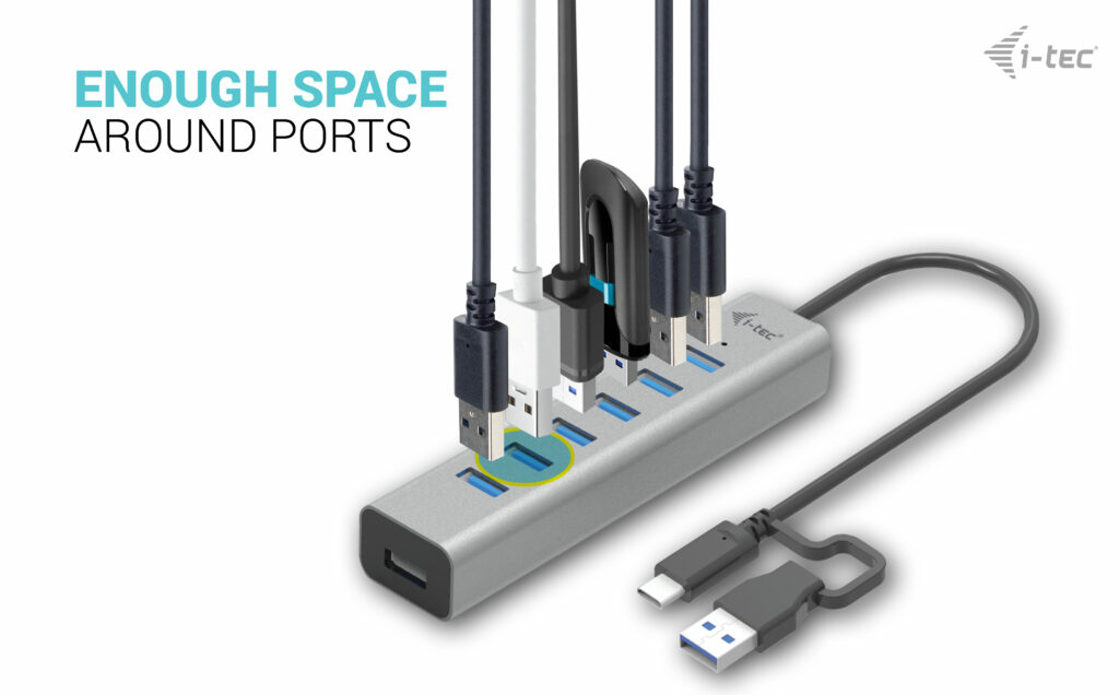 I-TEC ELECTRONICS USB-c Charging Metal Hub 7 Port