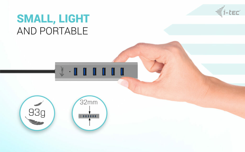I-TEC ELECTRONICS USB-c Charging Metal Hub 7 Port
