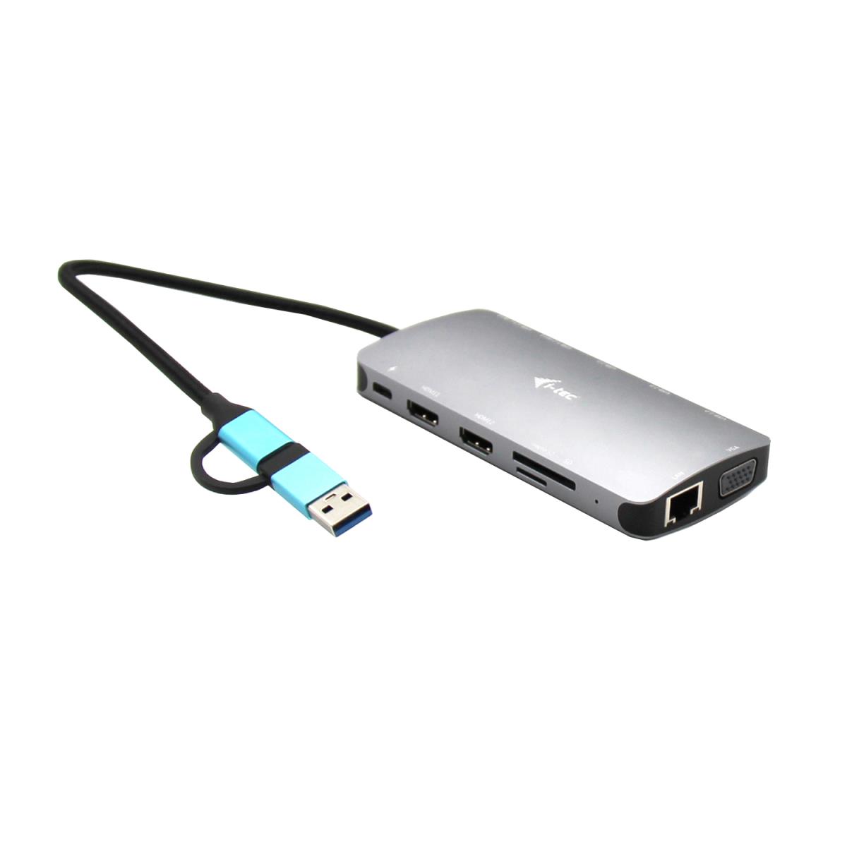 I-TEC ELECTRONICS Nano Dock - Thunderbolt 3 / USB3.0-c 4k Display - Power Delivery 100w
