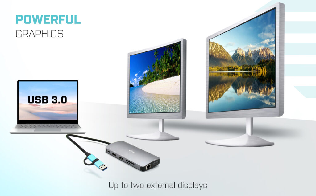 I-TEC ELECTRONICS Nano Dock - Thunderbolt 3 / USB3.0-c 4k Display - Power Delivery 100w