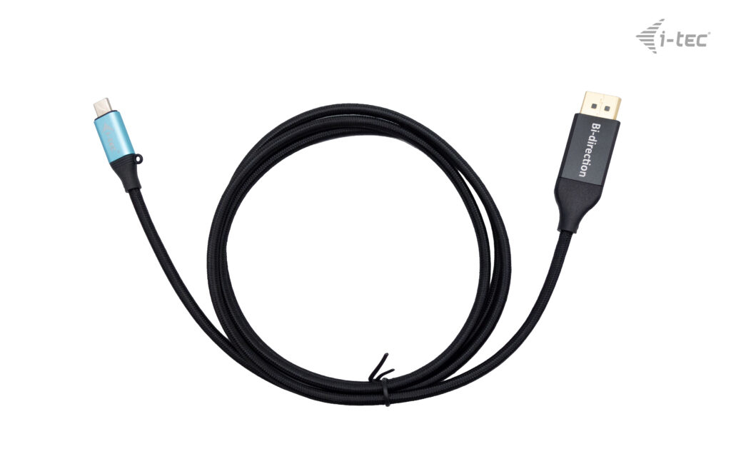 I-TEC ELECTRONICS USB-c DisplayPort Cable Adapter Bi-directional 8k/30hz 150cm