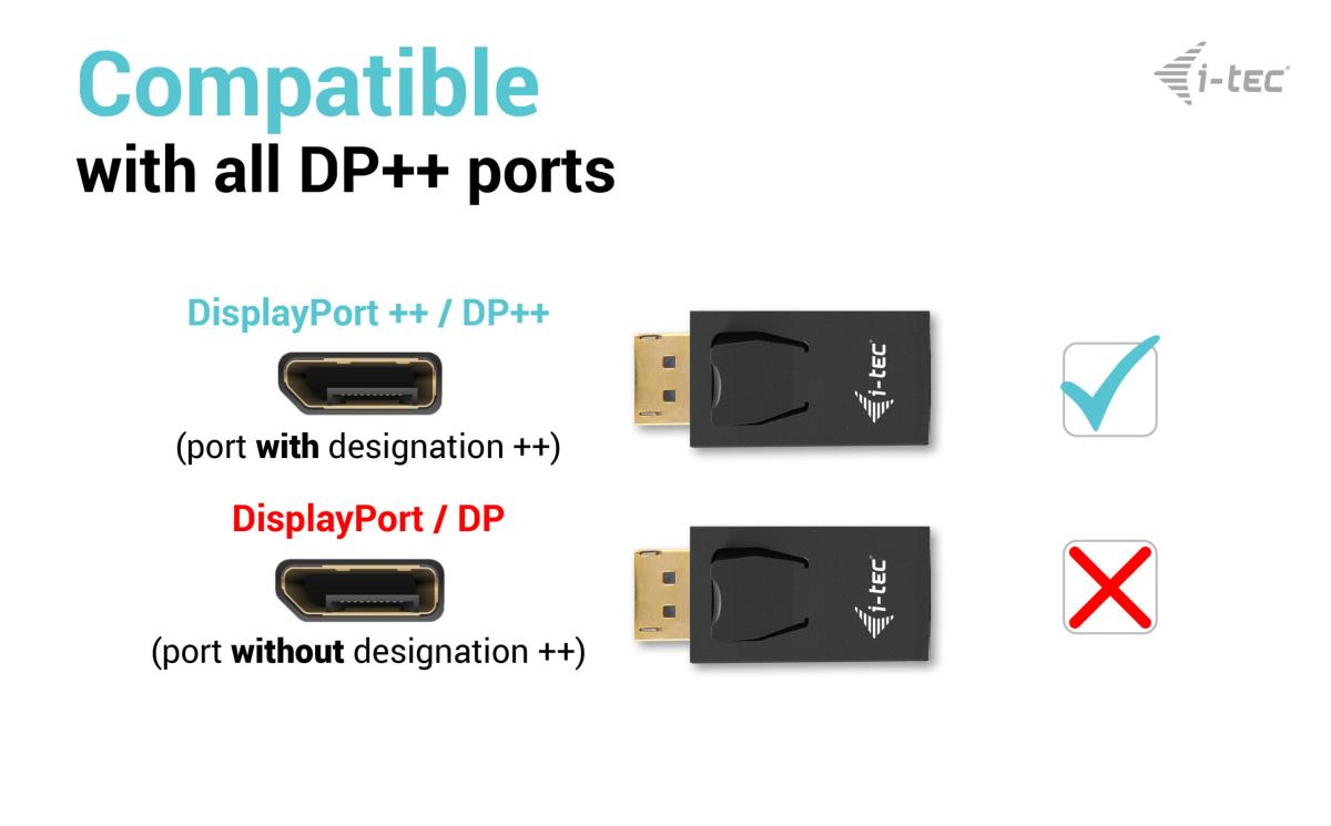 I-TEC ELECTRONICS DisplayPort To Hdmi 4k 30hz Adapter