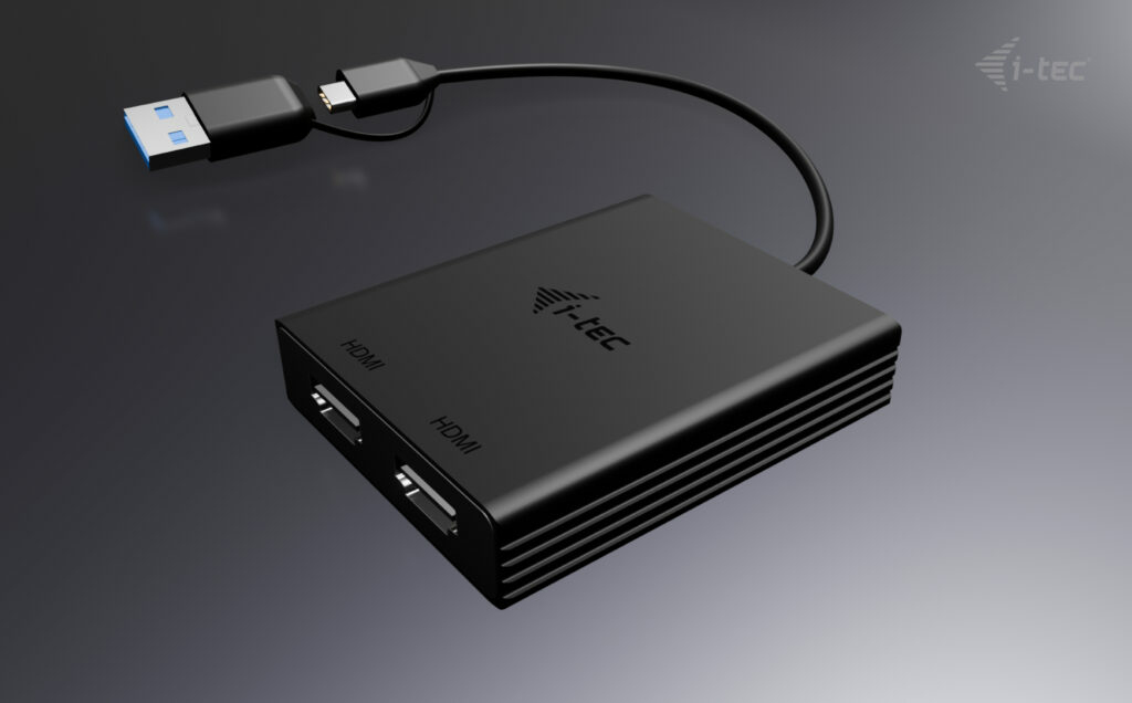 I-TEC ELECTRONICS USB-a / C 2x Hdmi Adapter Dual 4k Hdmi Video Adapter