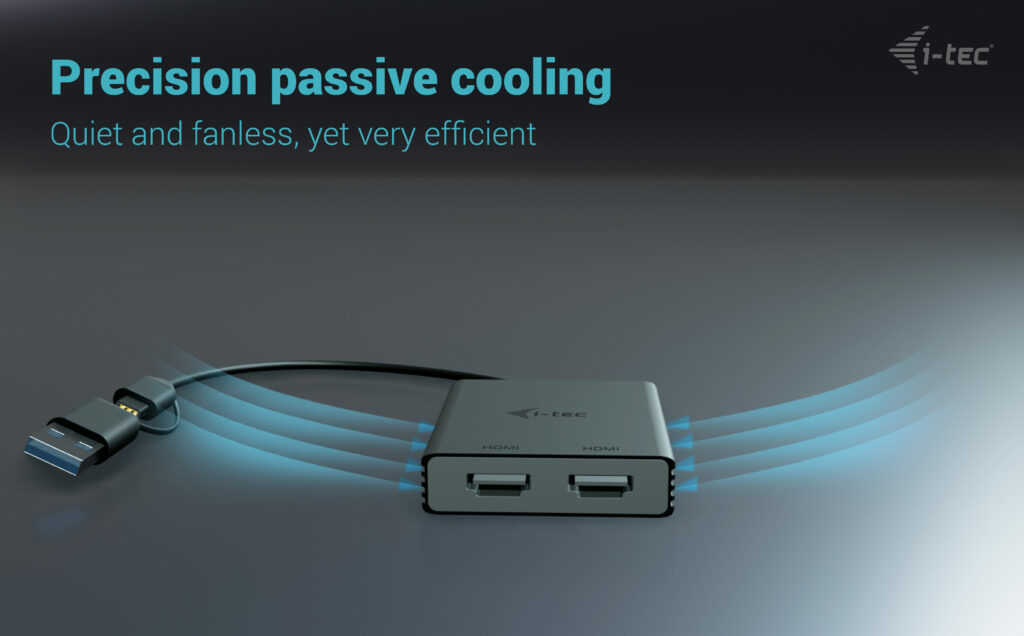 I-TEC ELECTRONICS USB-a / C 2x Hdmi Adapter Dual 4k Hdmi Video Adapter