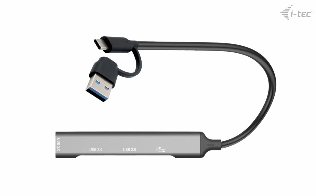 I-TEC ELECTRONICS USB-a / USB-c 4 Port Hub 1x USB-c 3.1 +3x USB 2.0