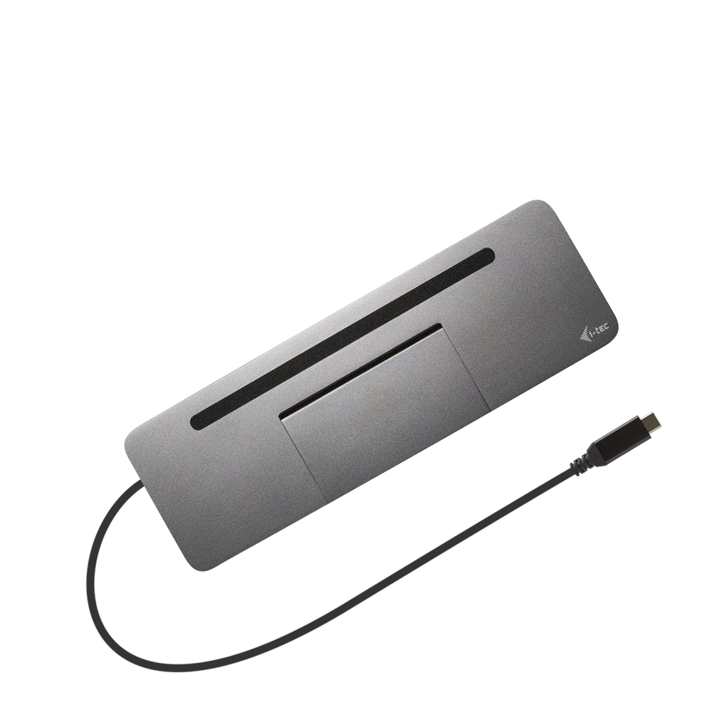 I-TEC ELECTRONICS Docking Station - USB-c Metal Ergonomic - Power Delivery 85w + Universal Charger 100w