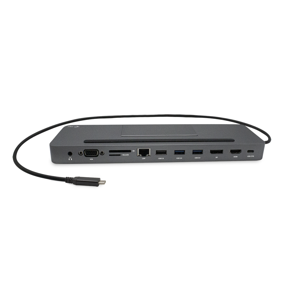I-TEC ELECTRONICS Docking Station - USB-c Metal Ergonomic - Power Delivery 85w + Universal Charger 100w