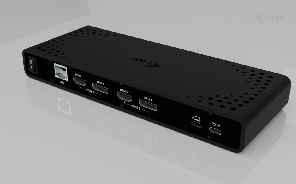 I-TEC ELECTRONICS Docking Station - Dual 4k - Power Delivery 85w