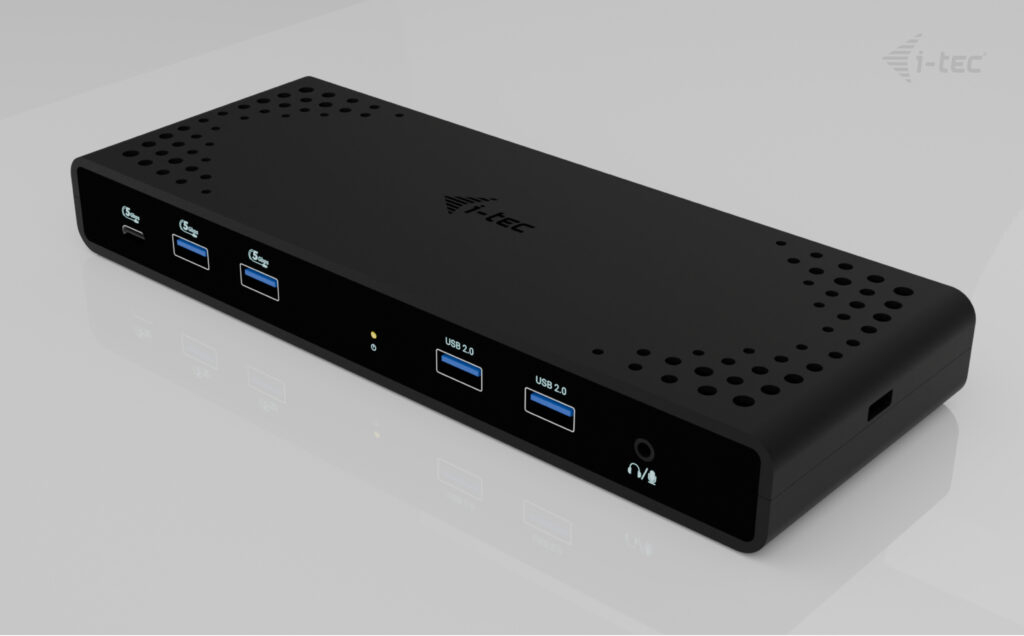 I-TEC ELECTRONICS Docking Station - Dual 4k - Power Delivery 85w + Charger 100w