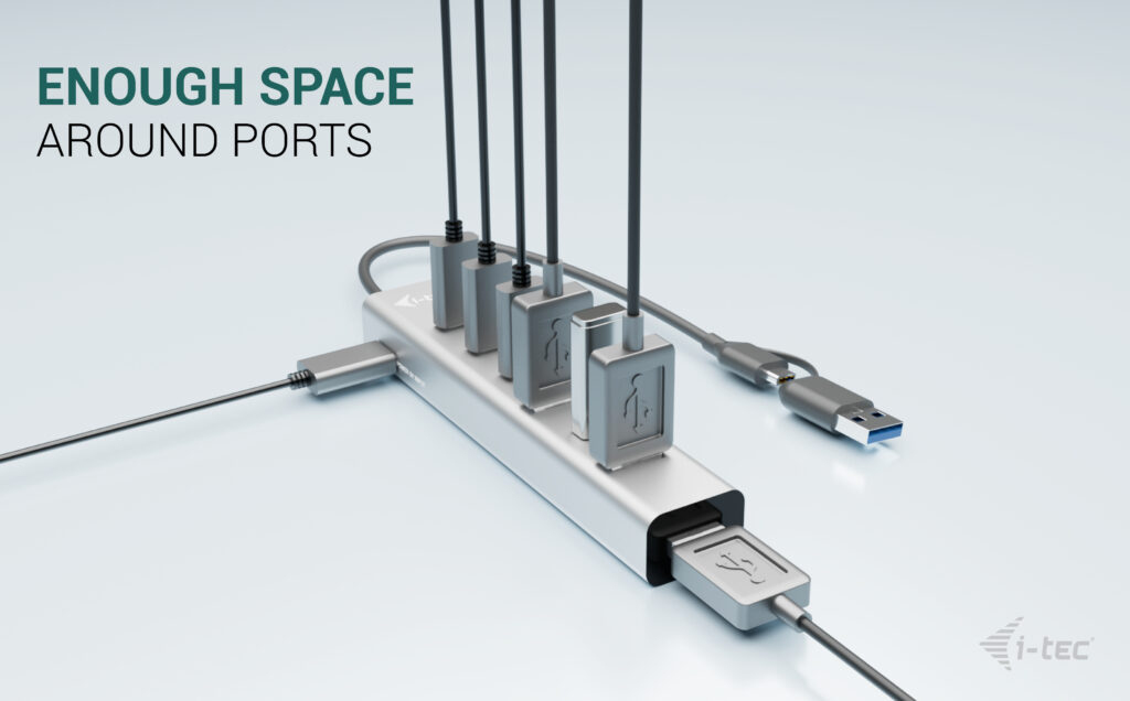 I-TEC ELECTRONICS Hub 7 Port USB-a/c To 3.2 Gen1 3x USB-c, 4x USB-a
